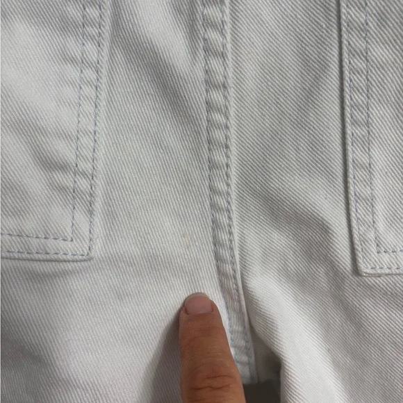 WeWoreWhat Wide Leg Jeans Size 30 Pale Blue High Waisted - Picture 4 of 8